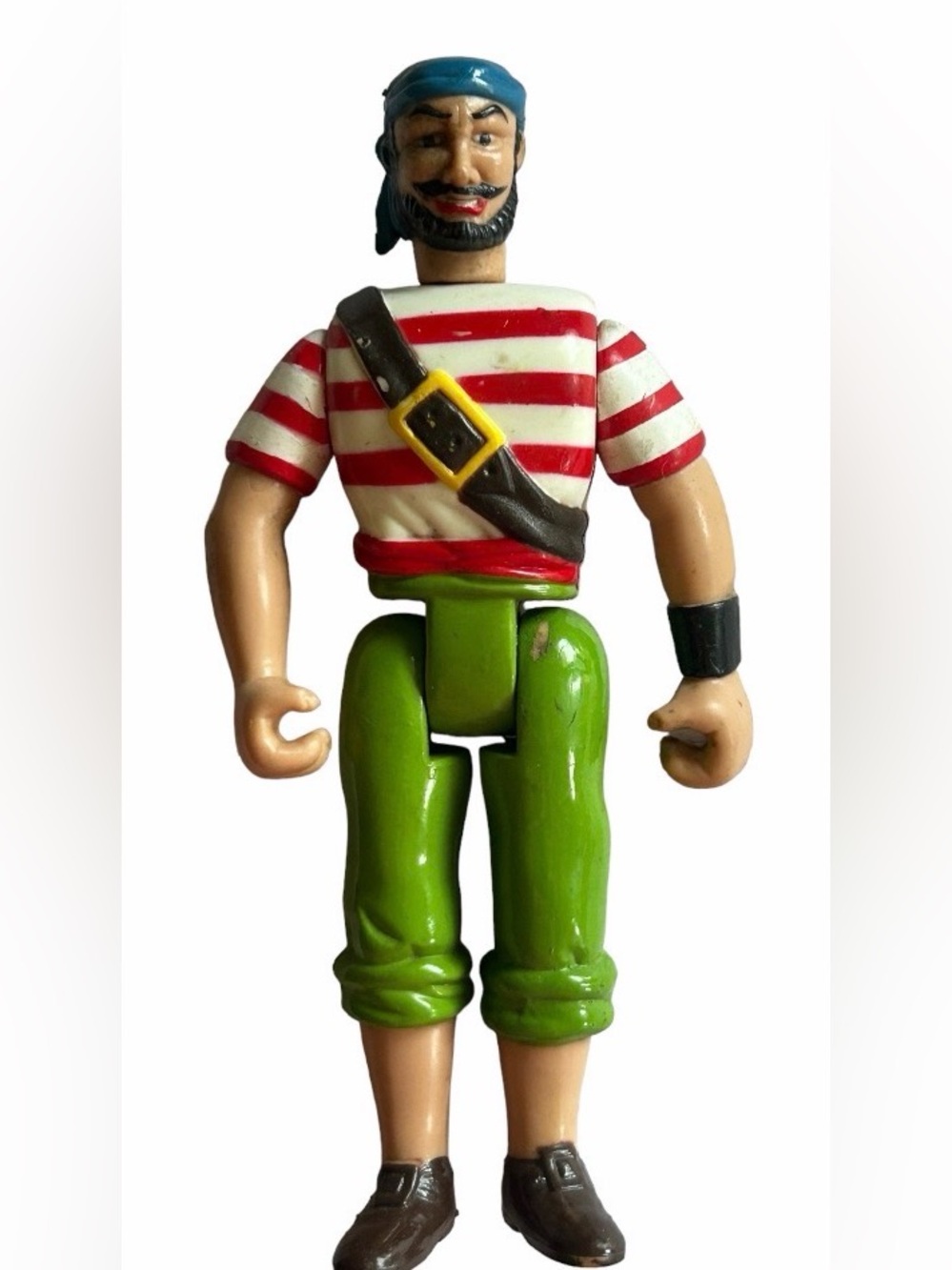 Vintage 1990 Imperial Toys Pirates of the High Seas Blackbeard Action Figure Toy